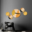 Laden Sie das Bild in den Galerie-Viewer, Mustard Striped Round Basket - 12" / 30,5cm Oxandbear