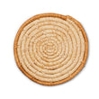 Laden Sie das Bild in den Galerie-Viewer, Soft Gold Ring Raffia Coasters (set of 4) Oxandbear