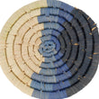 Laden Sie das Bild in den Galerie-Viewer, Blue Coastal Minimalism Woven Coasters (set of 4) Oxandbear