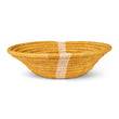 Laden Sie das Bild in den Galerie-Viewer, Mustard Striped Round Basket - 12" / 30,5cm Oxandbear