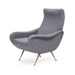 Laden Sie das Bild in den Galerie-Viewer, Italian Vintage Chair with brass legs Oxandbear