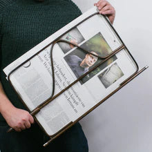 Zeitungshalter Braun 50cm Form Poet