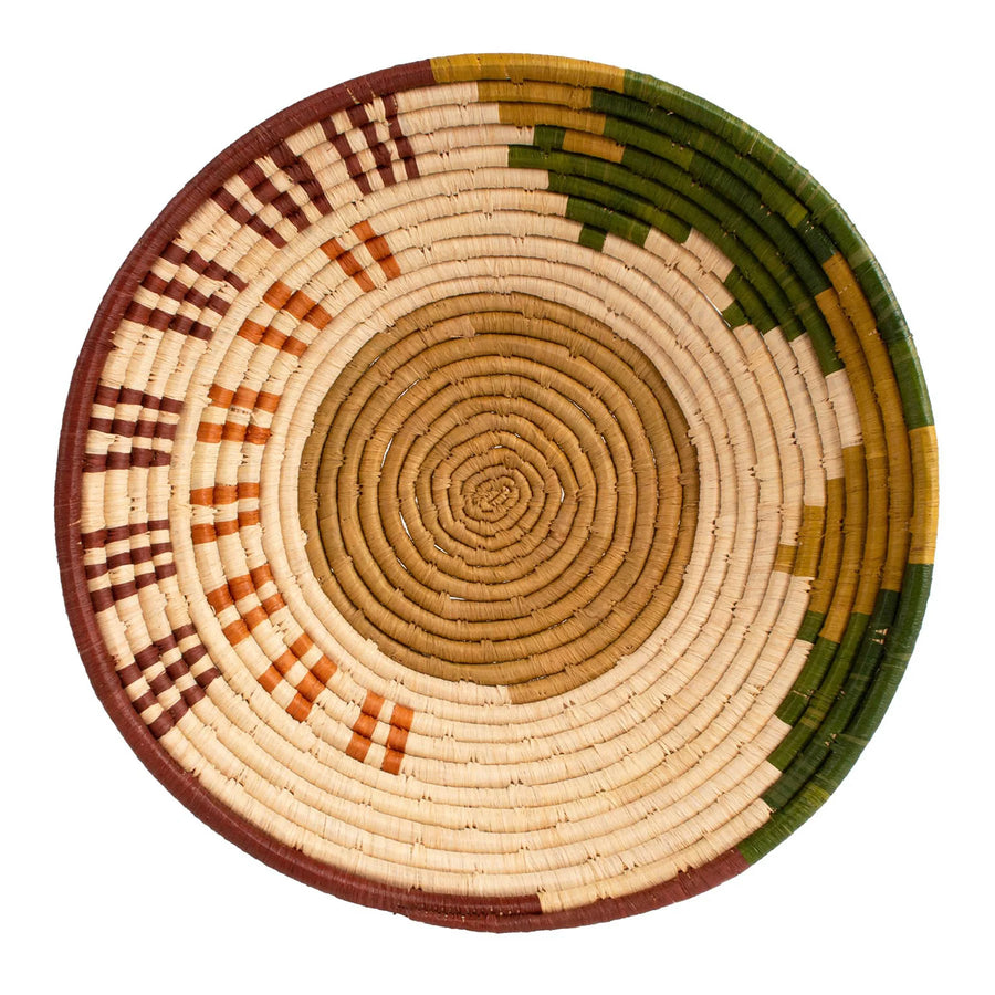 Earthen Craft Woven Bowl - Roots 12" /  30,5cm Oxandbear